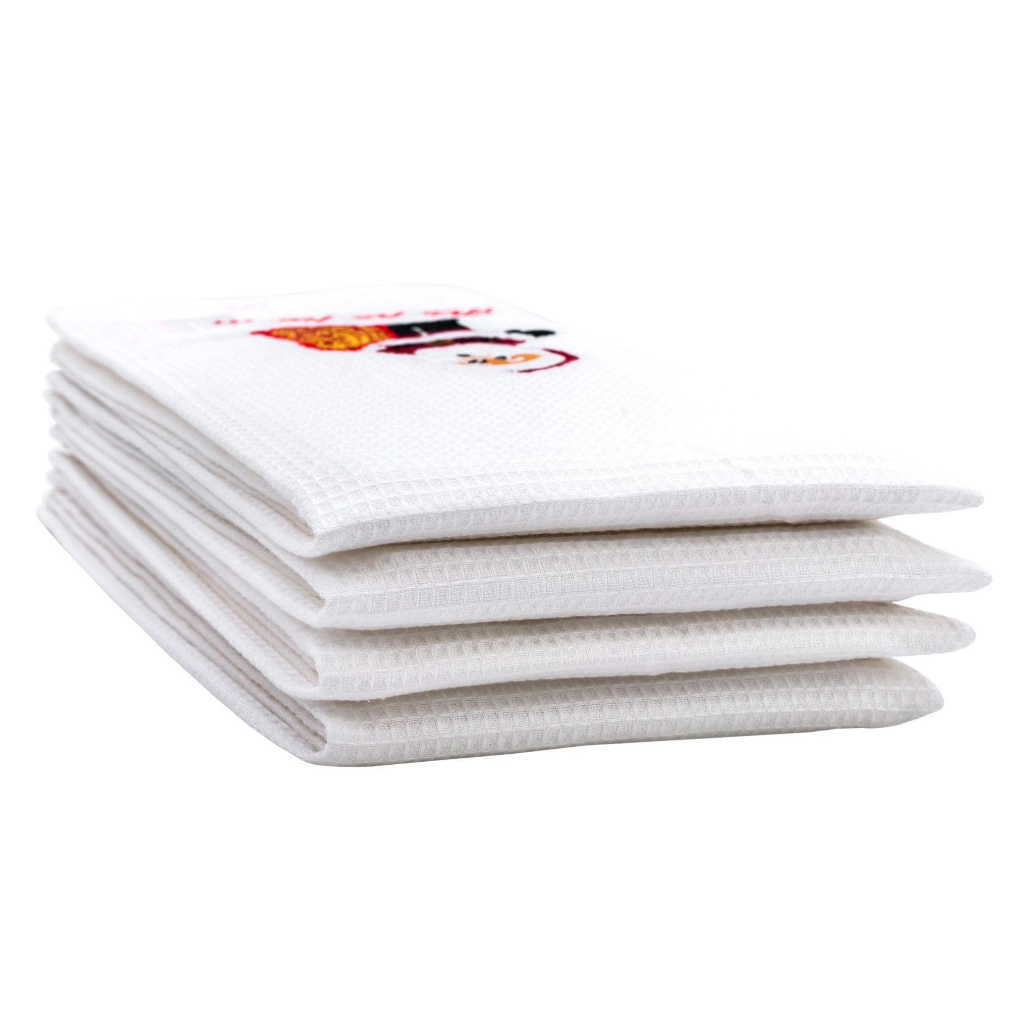 Fine Quality Waffle Weave Kitchen Towels, Decorative Dish Cloth